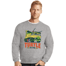 Load image into Gallery viewer, Shirts Crewneck Sweater, Unisex / Small / Sports Grey Turtle Club
