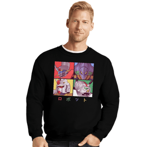 Shirts Crewneck Sweater, Unisex / Small / Black Mechaz
