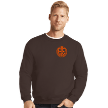 Load image into Gallery viewer, Sold_Out_Shirts Crewneck Sweater, Unisex / Small / Dark Chocolate Variant
