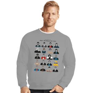 Shirts Crewneck Sweater, Unisex / Small / Sports Grey Free Personality Test