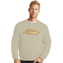 Load image into Gallery viewer, Secret_Shirts Crewneck Sweater, Unisex / Small / Sand Catbus
