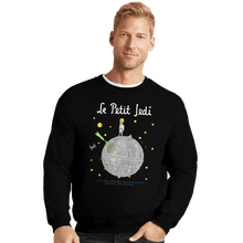 Load image into Gallery viewer, Shirts Crewneck Sweater, Unisex / Small / Black Le Petit Jedi
