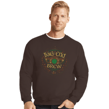 Load image into Gallery viewer, Shirts Crewneck Sweater, Unisex / Small / Dark Chocolate Bag End Brew
