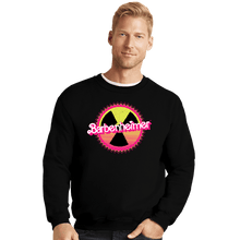 Load image into Gallery viewer, Daily_Deal_Shirts Crewneck Sweater, Unisex / Small / Black Barbenheimer Reactor
