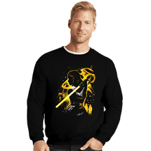 Load image into Gallery viewer, Shirts Crewneck Sweater, Unisex / Small / Black Awaken The Force
