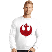 Load image into Gallery viewer, Shirts Crewneck Sweater, Unisex / Small / White Rebels
