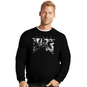 Secret_Shirts Crewneck Sweater, Unisex / Small / Black 1993 Doom