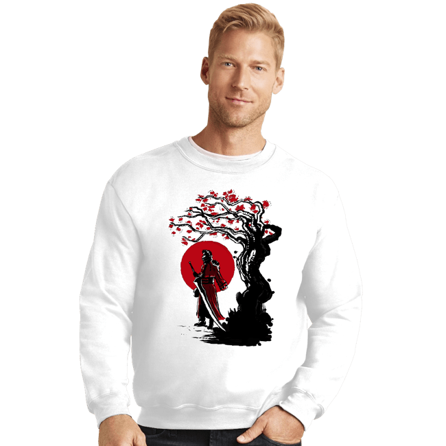 Shirts Crewneck Sweater, Unisex / Small / White Guardian Under The Sun