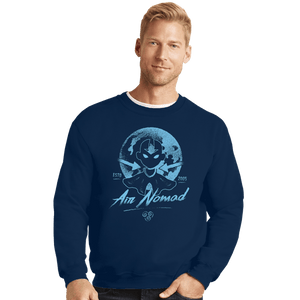 Shirts Crewneck Sweater, Unisex / Small / Navy Moonlight Air Nomad