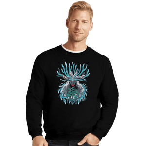 Shirts Crewneck Sweater, Unisex / Small / Black The Forest Spirit