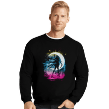Load image into Gallery viewer, Shirts Crewneck Sweater, Unisex / Small / Black Sailor Moon Storm
