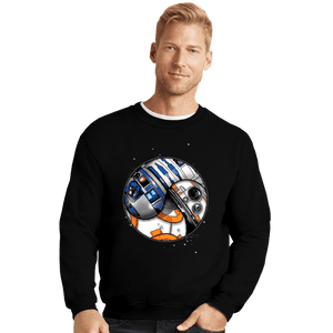 Shirts Crewneck Sweater, Unisex / Small / Black Dao Droid
