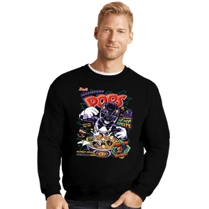 Daily_Deal_Shirts Crewneck Sweater, Unisex / Small / Black Mastocorn Pops