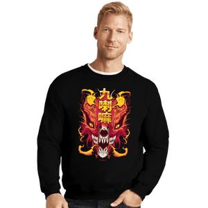 Secret_Shirts Crewneck Sweater, Unisex / Small / Black Kurama