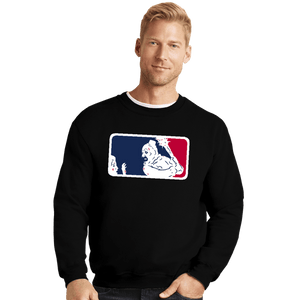 Shirts Crewneck Sweater, Unisex / Small / Black Major Clown League