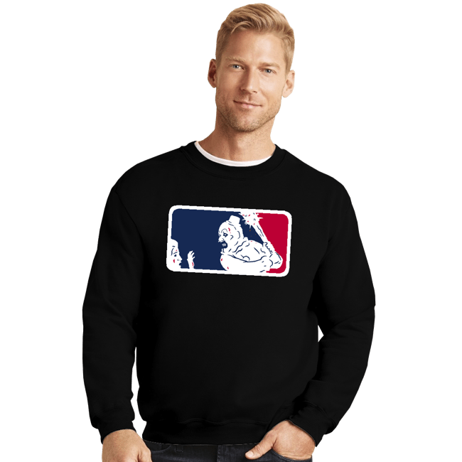 Shirts Crewneck Sweater, Unisex / Small / Black Major Clown League
