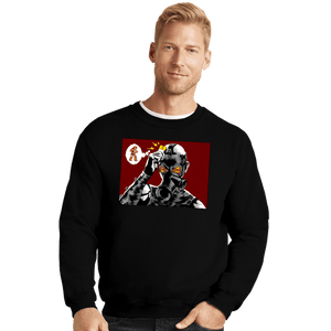 Daily_Deal_Shirts Crewneck Sweater, Unisex / Small / Black I Can Read Your Memory Slot