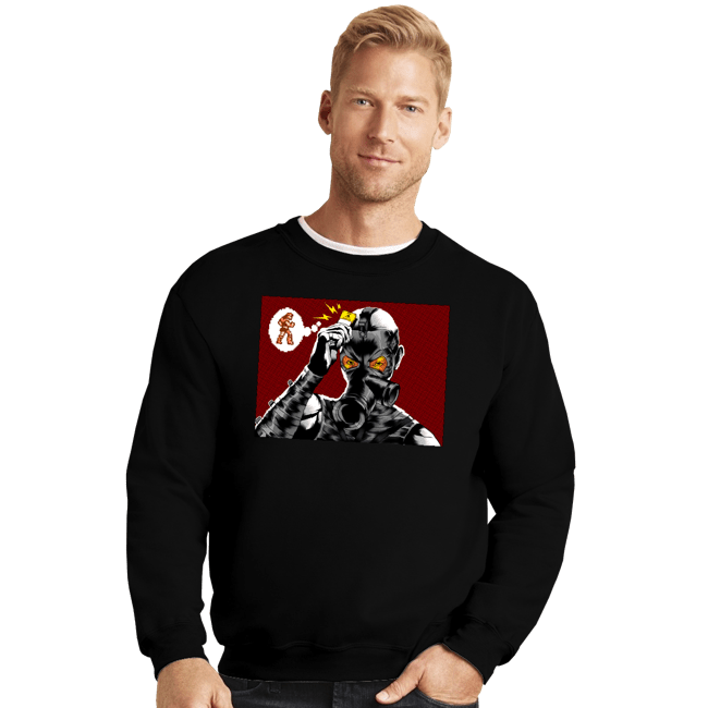 Daily_Deal_Shirts Crewneck Sweater, Unisex / Small / Black I Can Read Your Memory Slot