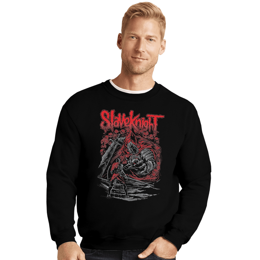 Shirts Crewneck Sweater, Unisex / Small / Black Slaveknight