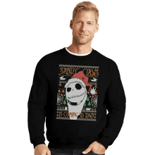 Load image into Gallery viewer, Shirts Crewneck Sweater, Unisex / Small / Black Sandy Claws
