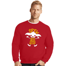 Load image into Gallery viewer, Daily_Deal_Shirts Crewneck Sweater, Unisex / Small / Red SPEW
