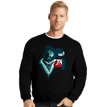 Load image into Gallery viewer, Shirts Crewneck Sweater, Unisex / Small / Black RJ
