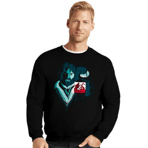 Shirts Crewneck Sweater, Unisex / Small / Black RJ