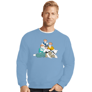 Secret_Shirts Crewneck Sweater, Unisex / Small / Powder Blue Jujutsu Club