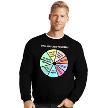 Load image into Gallery viewer, Secret_Shirts Crewneck Sweater, Unisex / Small / Black Once In A Lifetime Chart
