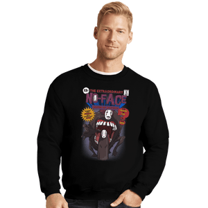 Shirts Crewneck Sweater, Unisex / Small / Black The Extraordinary No Face