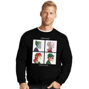 Shirts Crewneck Sweater, Unisex / Small / Black Arkhamz