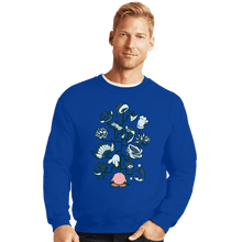 Load image into Gallery viewer, Shirts Crewneck Sweater, Unisex / Small / Royal Blue Hat Rack
