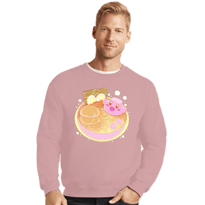 Shirts Crewneck Sweater, Unisex / Small / Pink Ramenby