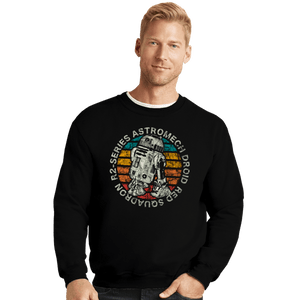 Shirts Crewneck Sweater, Unisex / Small / Black R2-Series