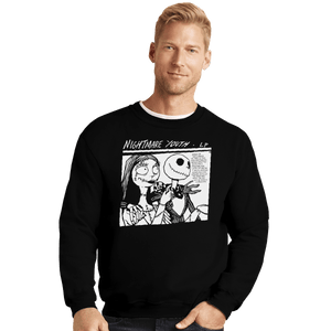 Shirts Crewneck Sweater, Unisex / Small / Black Nightmare Youth