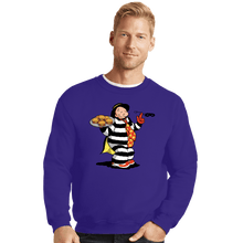 Load image into Gallery viewer, Shirts Crewneck Sweater, Unisex / Small / Violet The Thief
