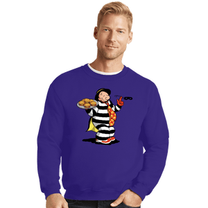 Shirts Crewneck Sweater, Unisex / Small / Violet The Thief