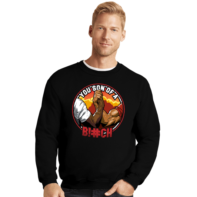 Daily_Deal_Shirts Crewneck Sweater, Unisex / Small / Black DILLON!