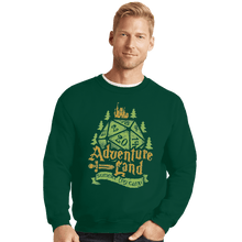 Load image into Gallery viewer, Shirts Crewneck Sweater, Unisex / Small / Forest Adventureland Summer RPG Camp
