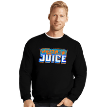 Load image into Gallery viewer, Shirts Crewneck Sweater, Unisex / Small / Black Wheeze The Juice
