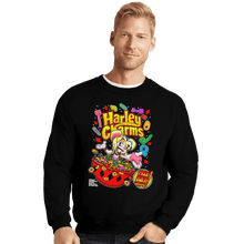 Load image into Gallery viewer, Shirts Crewneck Sweater, Unisex / Small / Black Harley Charms
