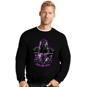 Daily_Deal_Shirts Crewneck Sweater, Unisex / Small / Black Noob Saibot