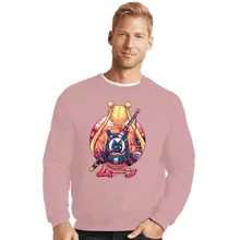 Load image into Gallery viewer, Shirts Crewneck Sweater, Unisex / Small / Pink Winter Moon
