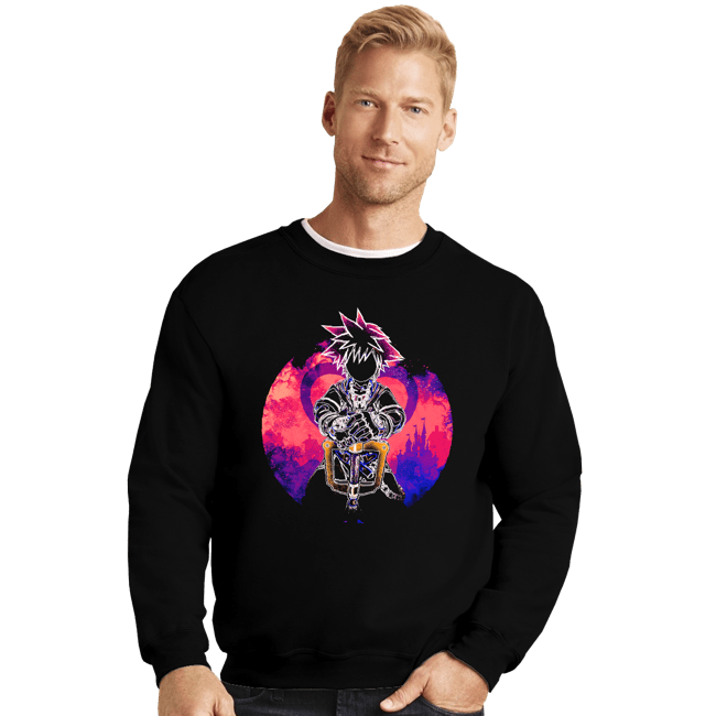 Secret_Shirts Crewneck Sweater, Unisex / Small / Black Key Orb