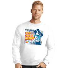 Load image into Gallery viewer, Shirts Crewneck Sweater, Unisex / Small / White Mercury Street
