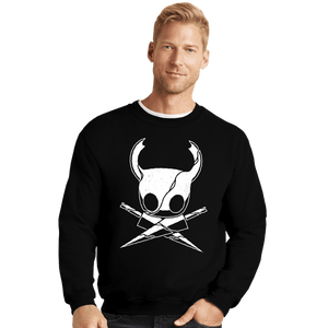 Shirts Crewneck Sweater, Unisex / Small / Black The Hollow Knight