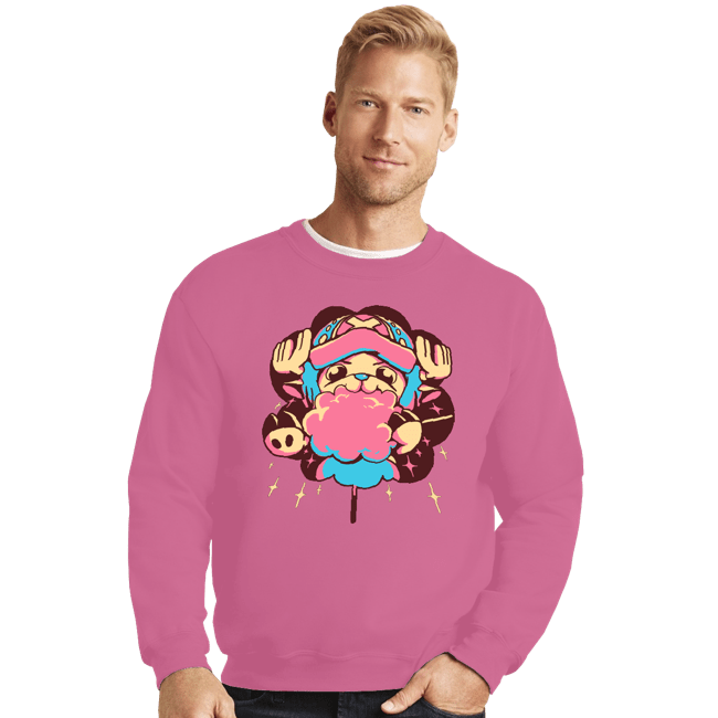 Shirts Crewneck Sweater, Unisex / Small / Azalea Cotton Candy Lover