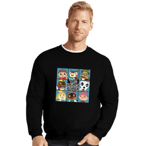 Shirts Crewneck Sweater, Unisex / Small / Black The Animal Bunch