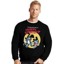 Load image into Gallery viewer, Shirts Crewneck Sweater, Unisex / Small / Black The Misadventures
