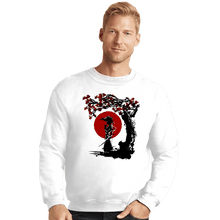 Load image into Gallery viewer, Shirts Crewneck Sweater, Unisex / Small / White Afro Under The Sun

